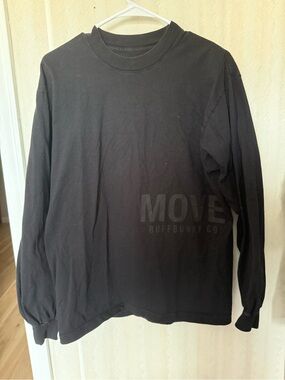 BuffBunny Black MOVE Long Sleeve Crewneck